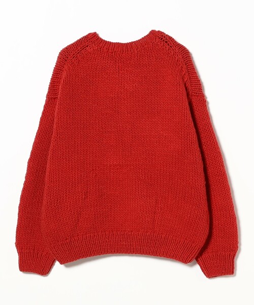 BEAMS BOY(ビームスボーイ)の「【別注】THE BOOKSTORE / Hand Logo Sweater 25FW(ニット/セーター・レディース・レッド・ONE SIZE)」の16枚目の写真