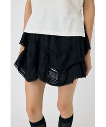 MOUSSY（マウジー）の「DRAPE LACE ミニスカート（スカート）」
