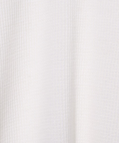 MEN'S BIGI（メンズビギ）の「メリノウール ワッフル編みニット（ニット/セーター・メンズ・ブラック/ホワイト/レッド/ブラウン・01/03/02）」の11枚目の写真