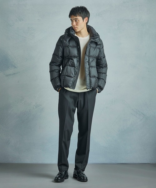 MEN'S BIGI（メンズビギ）の「メリノウール ワッフル編みニット（ニット/セーター・メンズ・ブラック/ホワイト/レッド/ブラウン・01/03/02）」の17枚目の写真