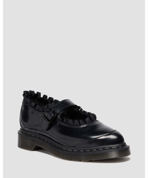 Dr. Martens(ドクターマーチン)の「Dr. Martens/ドクターマーチン ELPHIE FRILL メリージェーン シューズ 42048001(その他シューズ・レディース・ブラック・UK4/UK3/UK6/UK5)」の1枚目の写真