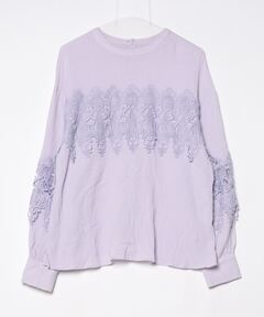 MEDI SATIN DOCKING TUNIC TEE（Tシャツ/カットソー）｜Ameri
