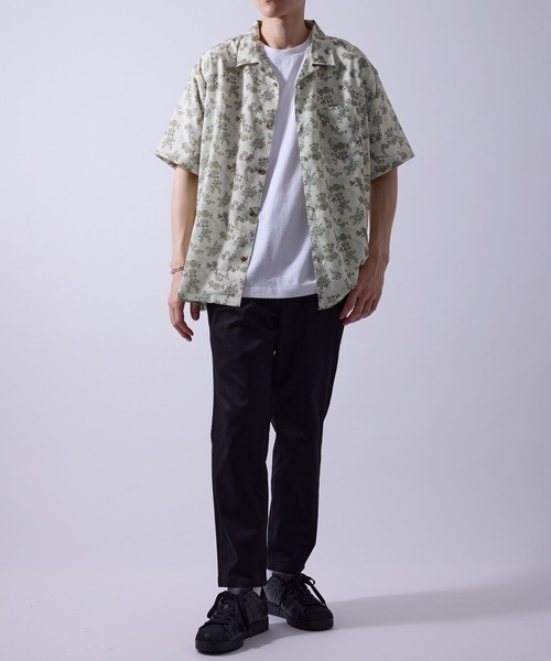  j.n.r.d（ジェー・エヌ・アール・ディー）の「【通気性・ドライタッチ】柄物アソートシャツ（シャツ/ブラウス・メンズ・グレー/ミント/ホワイト/ダークブラウン・M/L/LL）」の21枚目の写真