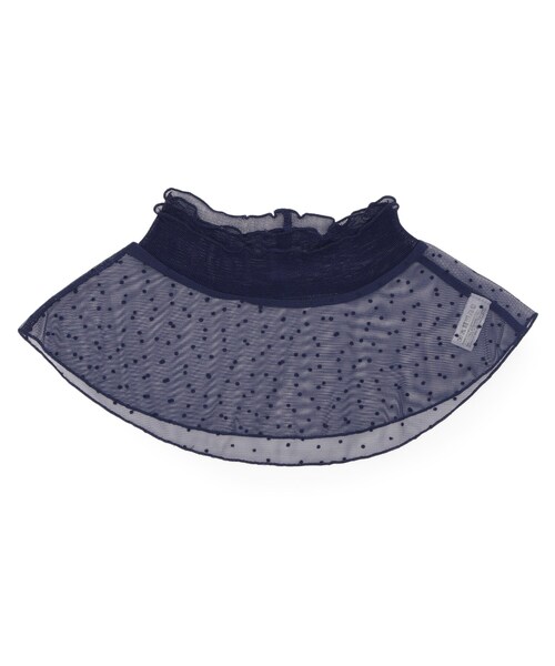 SHOO・LA・RUE(シューラルー)の「シア―ネックカバー(その他小物・レディース・アイボリー系3/ブラック系/ブラック系3/ネイビー系/グレー/ブラック・00)」の7枚目の写真