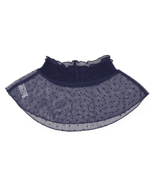 SHOO・LA・RUE(シューラルー)の「シア―ネックカバー(その他小物・レディース・アイボリー系3/ブラック系/ブラック系3/ネイビー系/グレー/ブラック・00)」の8枚目の写真