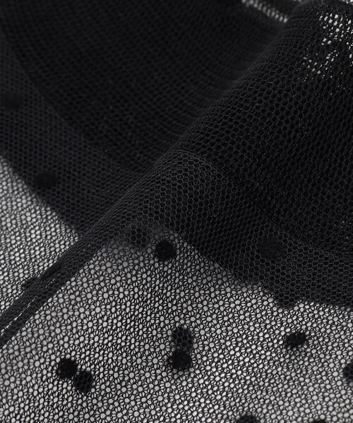 SHOO・LA・RUE(シューラルー)の「シア―ネックカバー(その他小物・レディース・アイボリー系3/ブラック系/ブラック系3/ネイビー系/グレー/ブラック・00)」の12枚目の写真