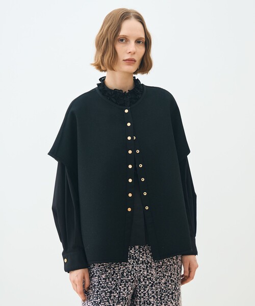 ガンクラブトゥースリバー 4-wayクローク（ベスト）｜TOMORROWLAND