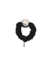 heyep(wCbv)heyep/wCbv Medium Matal Ball Silk Scrunchie / hp1424 / VNVV(VV)
