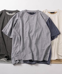 make a ray!（メイク ア レイ！）の「【70】カットスウェード 切替Ｔシャツ（Tシャツ/カットソー）」