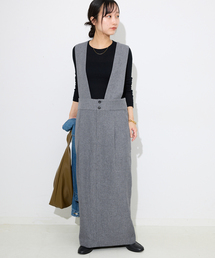 【美品】　ワンピース　マキシ丈　スローブイエナ　SLOBE IENA 美品✴︎スローブイエナ ワンピース マキシ丈 フレンチスリーブ