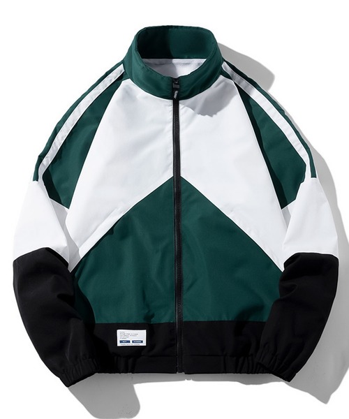 SBG(エスビー)の「SBG トラックジャケット(その他アウター・メンズ・グレー/グリーン・MEDIUM/LARGE)」の2枚目の写真