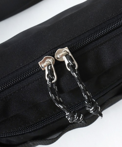 Lee（リー）の「Lee/リー 撥水 ロゴ ワンポイント刺繍 テープ付き スクエアショルダーバッグ/レディース メンズ（ショルダーバッグ・レディース・グレー/ブラック/カーキ/ベージュ・FREE）」の5枚目の写真