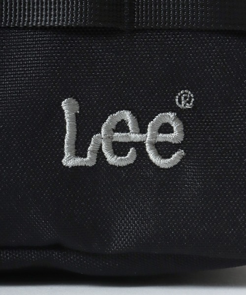 Lee（リー）の「Lee/リー 撥水 ロゴ ワンポイント刺繍 テープ付き スクエアショルダーバッグ/レディース メンズ（ショルダーバッグ・レディース・グレー/ブラック/カーキ/ベージュ・FREE）」の7枚目の写真