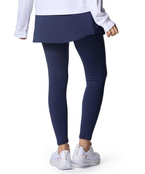 UNDER ARMOUR(アンダーアーマー)の「UAモーション 2イン1 レギンス(トレーニング/レディース)(レギンス/スパッツ・レディース・ネイビー×ホワイト・XL/L/M/S)」の5枚目の写真
