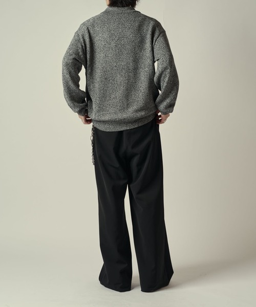 Lui's（ルイス）の「撚杢カーディガン（カーディガン/ボレロ・メンズ・グレー/ブラック・S/M）」の22枚目の写真