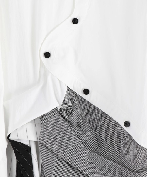 UN3D.（アンスリード）の「UN3D./アンスリード/PATTERN MIX SHIRT