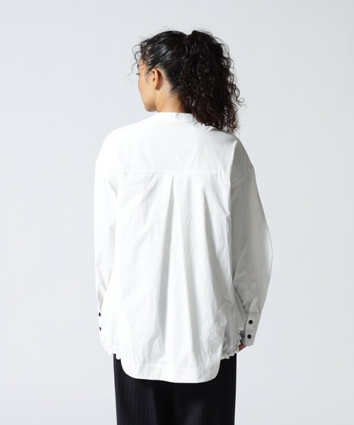 UN3D.レースアップシャツ☆ブラウス トップス☆アンスリード UN3D.（アンスリード） ブラウス シャツ DECONSTRUCTION DOCKING SHIRT