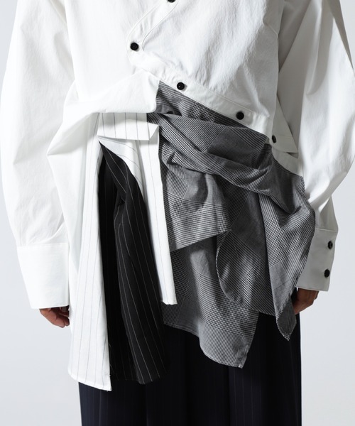 UN3D.（アンスリード）の「UN3D./アンスリード/PATTERN MIX SHIRT