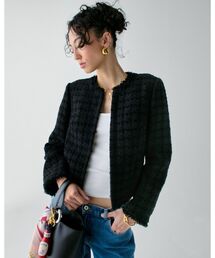 ツイード ジャケット