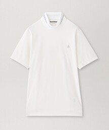 Paul Stuart（ポールスチュアート）の「【吸水速乾/UVカット】半袖モックネックＴシャツ（GOLF）（ゴルフグッズ）」