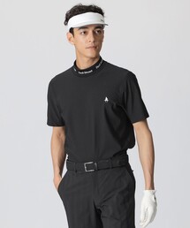 新品★Paul Stuart ゴルフ　モックネック半袖Tシャツ ブラック　L モックネック 半袖」に該当するアウトドア/スポーツファッション通販