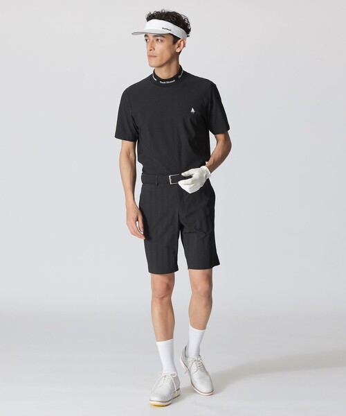 セール】【吸水速乾/UVカット】半袖モックネックTシャツ（GOLF