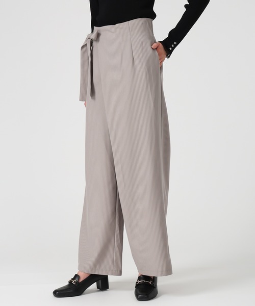 セール】2025秋冬新作 ラップリボンパンツ（その他パンツ）｜MISCH