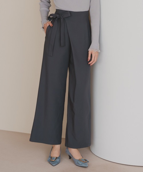 ミッシュマッシュ（MISCH MASCH）/2025秋冬新作 ラップリボンパンツ セール】2025秋冬新作 ラップリボンパンツ（その他パンツ）｜MISCH