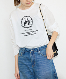 SLOBE IENA | La Hutte/ラ ユット SLOBE別注 ロンTEE(Tシャツ/カットソー)