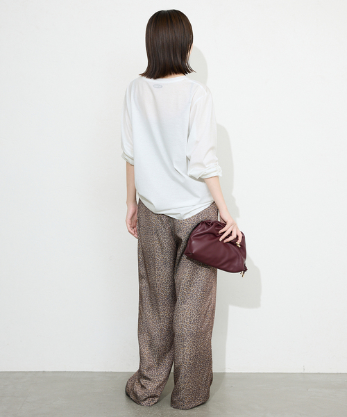 SLOBE IENA(スローブイエナ)の「La Hutte/ラ ユット SLOBE別注 ロンTEE(Tシャツ/カットソー・レディース・ホワイト×ホワイト/ホワイト/ホワイト系その他・FREE)」の21枚目の写真