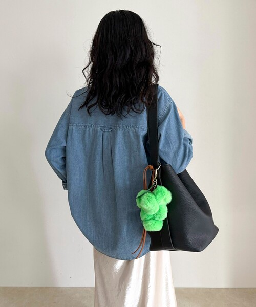 fredy emue（フレディエミュ）の「マスカットチャーム（チャーム・レディース・パープル/ライトグリーン・FREE）」の4枚目の写真