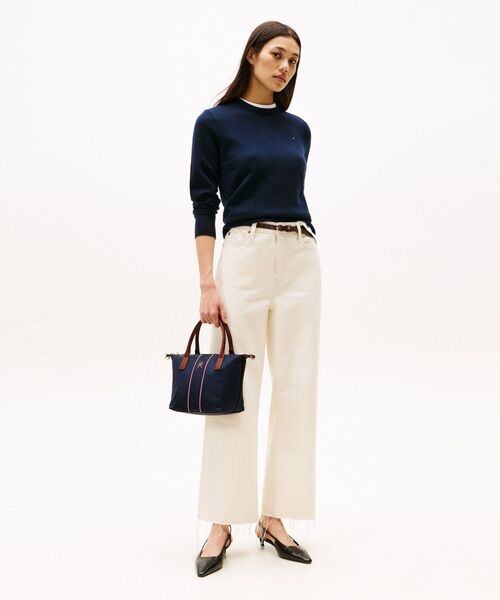 TOMMY HILFIGER(トミーヒルフィガー)の「ポペットミニトートバッグ(トートバッグ・レディース・ブルー・FREE)」の5枚目の写真