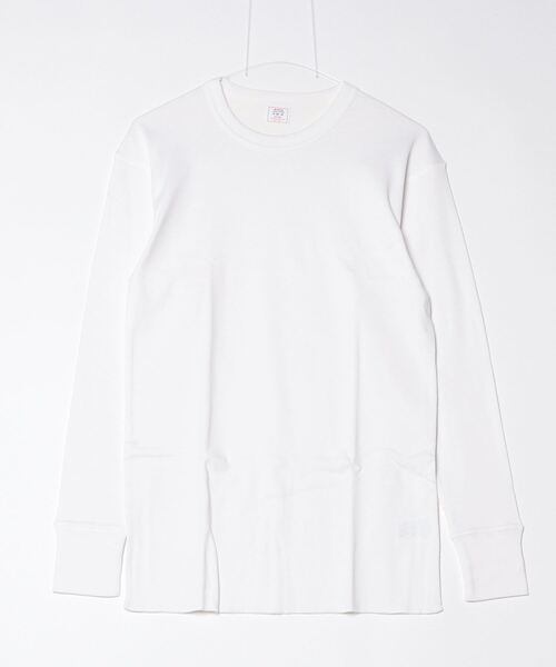 JEMORGAN(ジェーイーモーガン)の「【JEMORGAN / ジェーイーモーガン】綿100% フライス ロングスリーブTシャツ / ベーシック 無地 クルーネック ロンT(パック入り)(Tシャツ/カットソー・メンズ・チャコールグレー/ブラック/ホワイト/杢グレー・X-LARGE/LARGE/MEDIUM)」の13枚目の写真