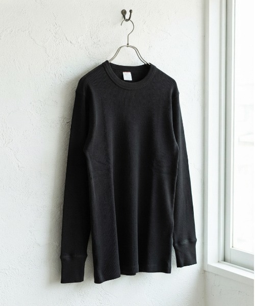 JEMORGAN(ジェーイーモーガン)の「【JEMORGAN / ジェーイーモーガン】綿100% フライス ロングスリーブTシャツ / ベーシック 無地 クルーネック ロンT(パック入り)(Tシャツ/カットソー・メンズ・チャコールグレー/ブラック/ホワイト/杢グレー・X-LARGE/LARGE/MEDIUM)」の15枚目の写真