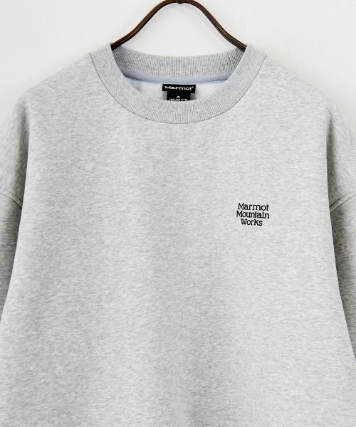 MARMOT（マーモット）の「[Marmot/マーモット] 別注 ヒストリーロゴ バックプリントスウェット（スウェット・レディース・グレー/ベージュ・M/S/XL/L）」の18枚目の写真