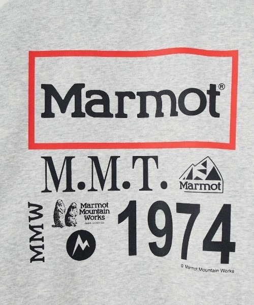 MARMOT（マーモット）の「[Marmot/マーモット] 別注 ヒストリーロゴ バックプリントスウェット（スウェット・レディース・グレー/ベージュ・M/S/XL/L）」の20枚目の写真