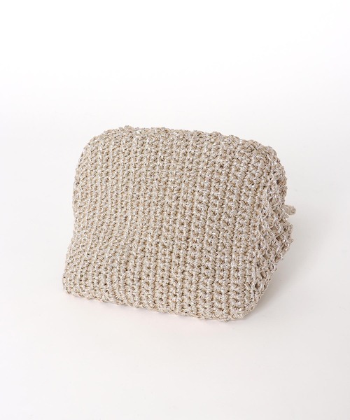 The Bagmati（ザバグマティ）の「メタリックメッシュBAG【バグマティ/BAGMATI】（ハンドバッグ・レディース・シルバー・フリー）」の4枚目の写真