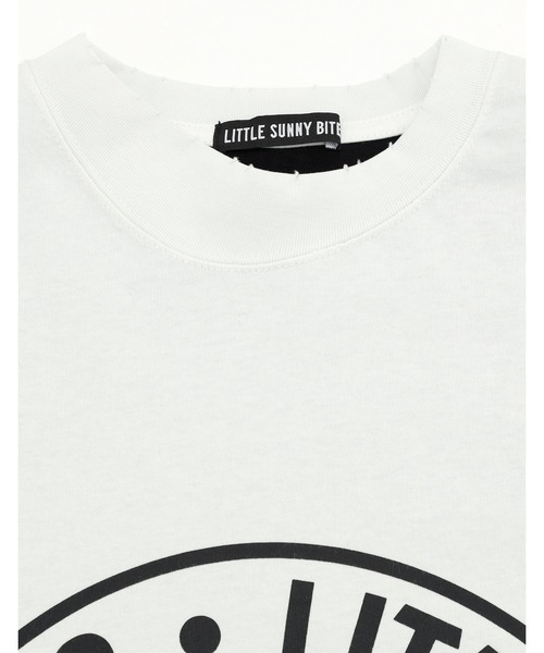 Little sunny bite(リトルサニーバイト)の「《Little Sunny Bite》LSB logo long tee(Tシャツ/カットソー・レディース・ブラック/ピンク/ホワイト・MEDIUM/SMALL)」の5枚目の写真