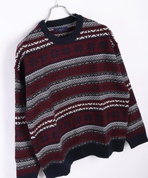 MISSONI 多色 ノルディック柄 ニットセーター ノルディック柄ニット」に該当するレディースファッション通販