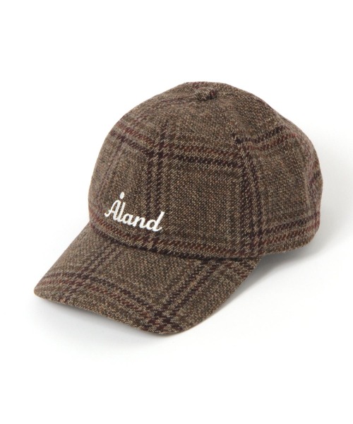 ALAND（エーランド）の「ALAND／チェックキャップ（キャップ・レディース・チャコール/ブラウン・FREE）」の17枚目の写真