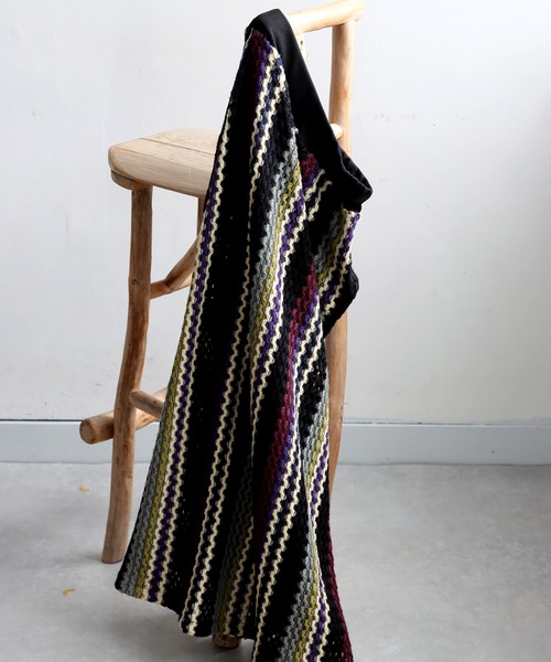 antiqua(アンティカ)の「ストライプ ミックス柄スカート(スカート・レディース・マルチ・ONESIZE)」の16枚目の写真