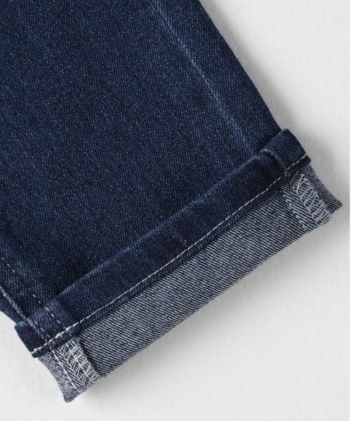 MPS（エムピーエス）の「【MPS】タイトストレートパンツ ストレッチ / ウエストゴム（デニムパンツ・キッズ・ダークインディゴブルー/ブラック・110/120）」の5枚目の写真