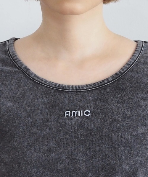 tiptop(ティップトップ)の「硫化染めギャザーロゴロンT(Tシャツ/カットソー・レディース・ブラウン/アイボリー/ブラック/ブラック系その他/ホワイト系その他・FREE)」の8枚目の写真