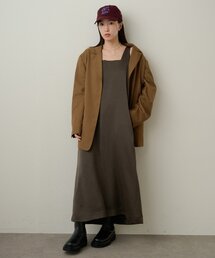 Omekashi | サテンスクエアジャンスカ(ジャンパースカート)