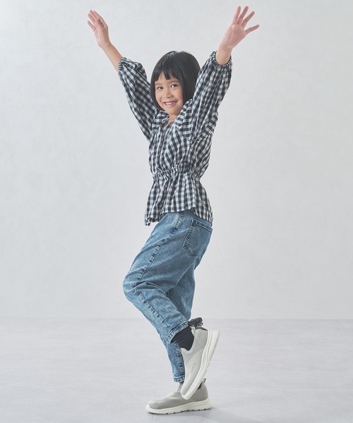 ORiental TRaffic（オリエンタルトラフィック）の「軽量 KIDSニットスニーカー/K-531（スニーカー・キッズ・グレー/ブラック/ホワイト・18.0cm/19.5cm/18.5cm/20.0cm/19.0cm/21.5㎝/22.5cm/22.0cm/20.5cm/21.0cm/23.0cm）」の11枚目の写真