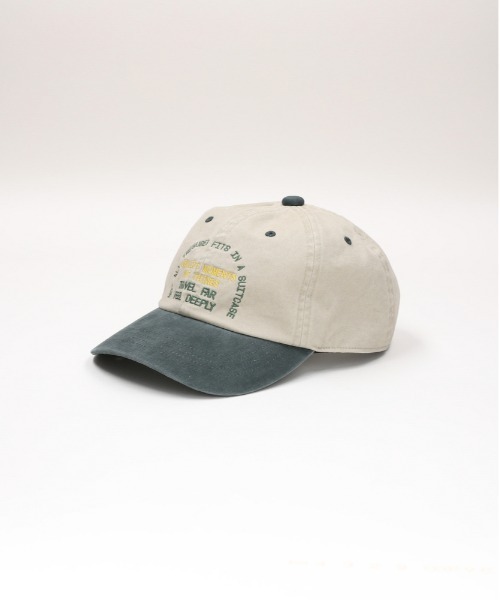 BACK NUMBER(バックナンバー)の「【BACK NUMBER】ピグメントメッセージロゴキャップ(キャップ・メンズ・ブラック/ネイビー/ベージュ/グリーン・フリー)」の4枚目の写真