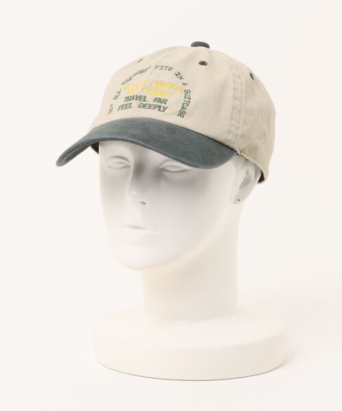 BACK NUMBER(バックナンバー)の「【BACK NUMBER】ピグメントメッセージロゴキャップ(キャップ・メンズ・ブラック/ネイビー/ベージュ/グリーン・フリー)」の10枚目の写真