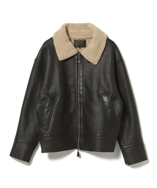 未使用　BEAMS ビームス B-3タイプ　レザージャケット　M 未使用 BEAMS ビームス B-3タイプ レザージャケット M