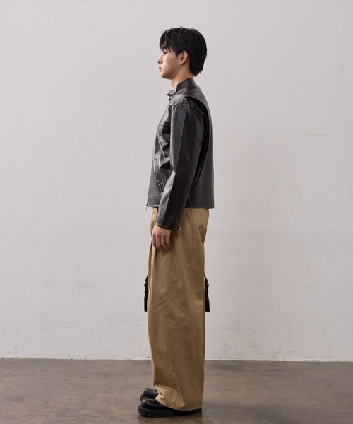 THE CLE(ザクレ)の「LOOP BAG(ハンドバッグ・メンズ・グレー/ブラック・FREE)」の10枚目の写真