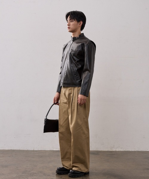 THE CLE(ザクレ)の「LOOP BAG(ハンドバッグ・メンズ・グレー/ブラック・FREE)」の9枚目の写真